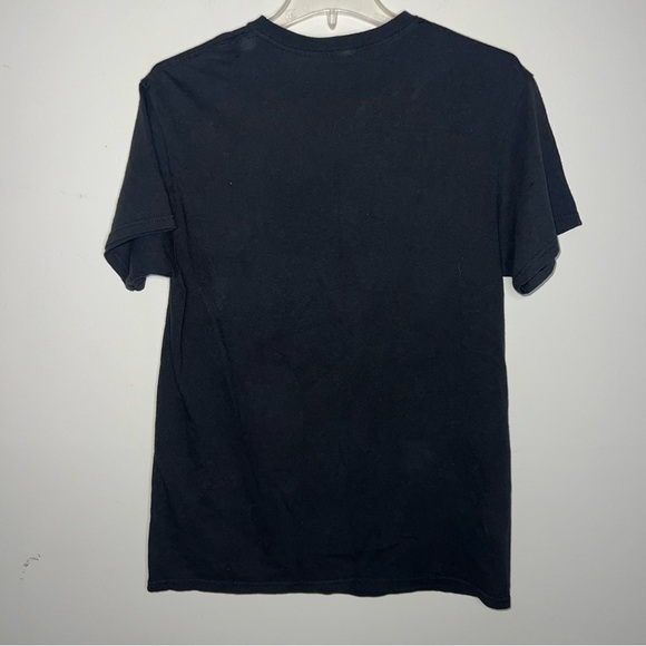 DOM Cat Rapper Trio Hug Life Black Cotton T-Shirt Size Medium Unisex - Picture 5 of 7